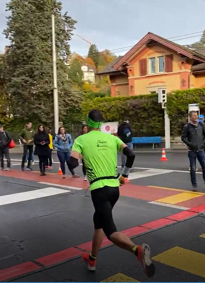 Alex auf den ersten Metern